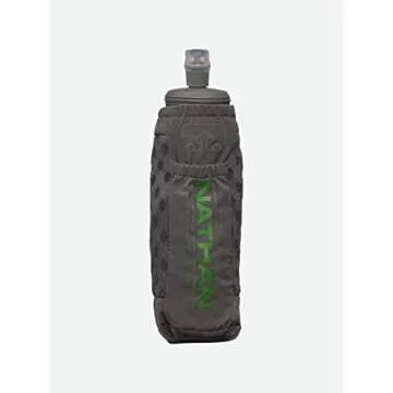 Nathan ExoDraw & ExoShot 2.0 Flask, Handheld Water Bottle for Marathons, Hiking, Ultra Running & Outdoor Activity