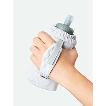 Nathan ExoDraw & ExoShot 2.0 Flask, Handheld Water Bottle for Marathons, Hiking, Ultra Running & Outdoor Activity