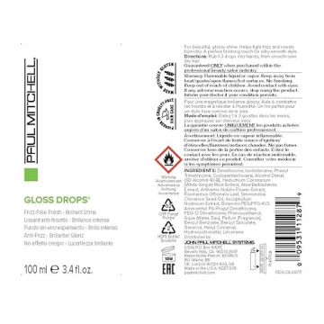 Brilliant Shine with Paul Mitchell Gloss Drops Shine Serum