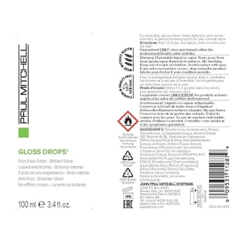 Brilliant Shine with Paul Mitchell Gloss Drops Shine Serum