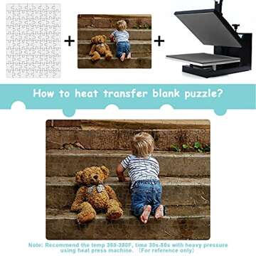Skylety Sublimation Blank Jigsaw Puzzles - DIY Fun!