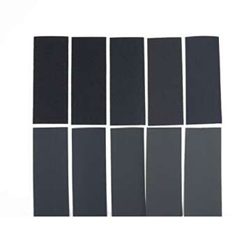 Leopard Twin-Ultra Fine Sandpaper Set 51 Pcs Assorted Grits