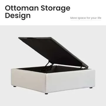 Cloud Modular Sectional Sofa,165.2" Down Filled Comfort U Shaped Sofa Couch for Living Room,Minimalist Wide Deep Seat Convertible Couches(4 Seater and 2 Ottoman,Beige)