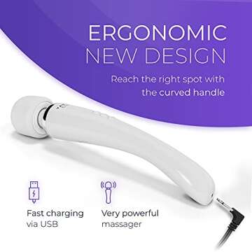 Yarosi Curve Device - 8 Speeds, 20 Patterns, Travel Ready