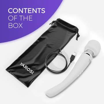 Yarosi Curve Device - 8 Speeds, 20 Patterns, Travel Ready