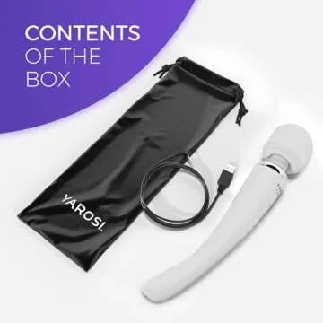 Yarosi Curve Device - 8 Speeds, 20 Patterns, Travel Ready