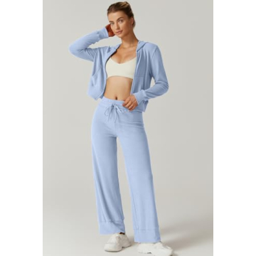 QINSEN Two Piece Lounge Set for Women Stylish Comfort