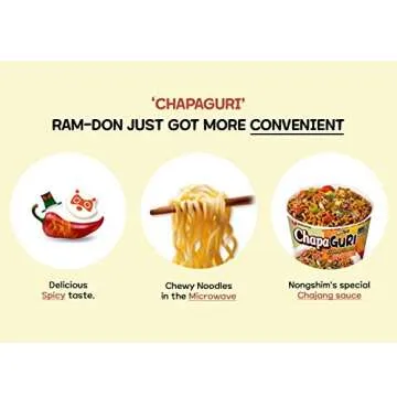 Nongshim Spicy Korean Noodles - 6 Convenient Bowls