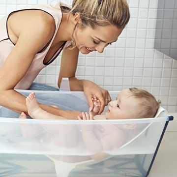 Stokke Flexi Bath Bundle - Foldable Baby Tub for All Ages