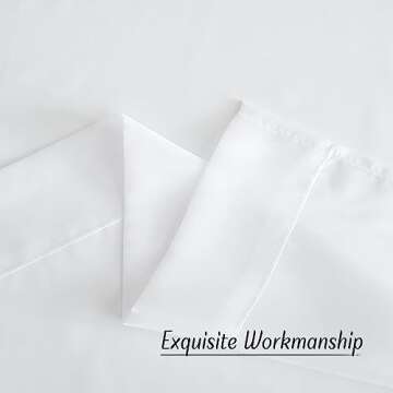 NICETOWN White Sheer Curtains & Drapes 96 inches Long for Living Room - Grommet Top Solid Lightweight & Airy Gauzy Window Treatments with Light Filtering for Bedroom, 2 Panels, W54 x L96