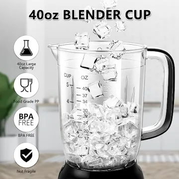 Bear Blender 2023 Upgrade for Smoothies and Ice Crushing
