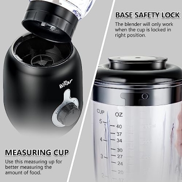 Bear Blender 2023 Upgrade for Smoothies and Ice Crushing