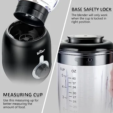 Bear Blender 2023 Upgrade for Smoothies and Ice Crushing