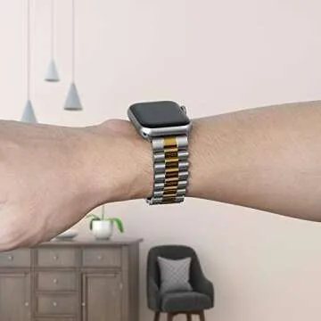 Elegant baozai Apple Watch Band 42mm 41mm 40mm 38mm for Women