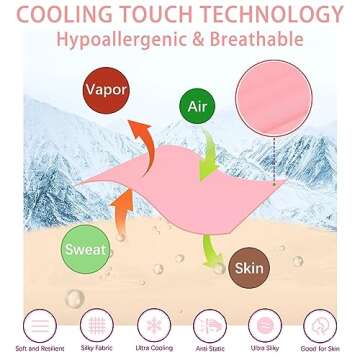 KEEPMOV Cervical Memory Foam Pillow: Neck Pillows for Pain Relief Sleeping - Ergonomic Pillow for Neck and Shoulder Pain | Contour Support Bed Pillow for Side Back Stomach Sleepers (Pink)