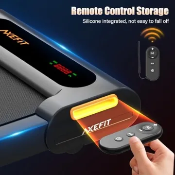 AXEFIT Quiet Treadmill Under Desk - Compact & Powerful