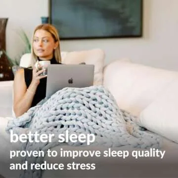 Nuzzie Chunky Knit Blanket - Eco-Friendly Comfort