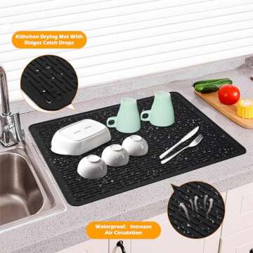 TOYOOSKY Silicone stove top covers guard for electric stove