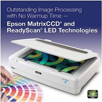 Epson Expression 13000XL Archival Flatbed Scanner for Quality Scans