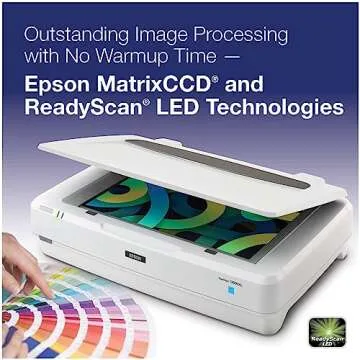 Epson Expression 13000XL Archival Flatbed Scanner for Quality Scans