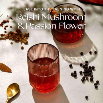 De Soi Champignon Dreams by Katy Perry - Sparkling Beverages, Natural Botanicals, Adaptogen Drink, Reishi Mushroom, Vegan, Gluten-Free, Ready to Drink 4-pack cans (8 fl oz)