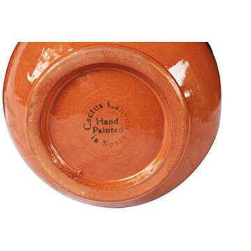 Cactus Canyon Ceramics Spanish Terracotta 2 Quart Pitcher, Yellow