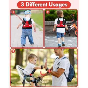 Lehoo Castle Toddler Leash for Walking, Baby Leashes for Toddlers Boys, Kid Harness with Leash, Chil...