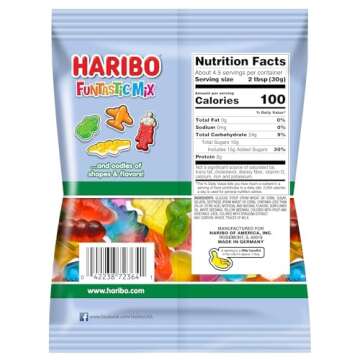 Delicious Haribo Funtastic Mix Gummies - Perfect Holiday Treats
