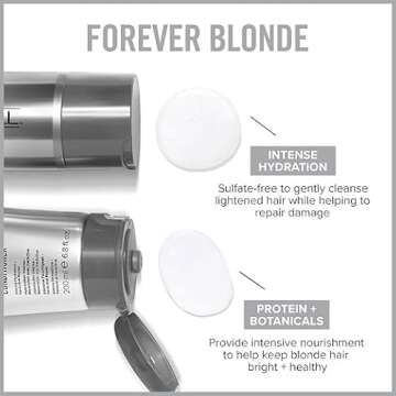 Paul Mitchell Forever Blonde Shampoo, Hydrates + Repairs, For Blonde Hair, 8.5 fl. oz.