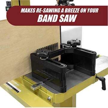 Fulton Dual Deluxe Stackable Featherboards with Riser Blocks Aluminum Miter Lock Bar and T Bolt Hardware for Track or Miter Slot Mounting Ideal for Table Saws Router Tables and Band Saws