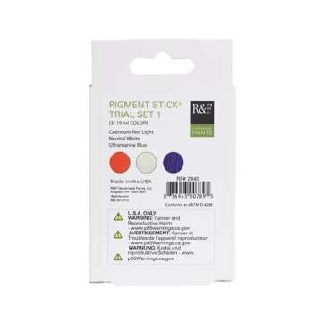 Handmade Paints - Professional Oil Pigment Trial Set of 3