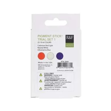 Handmade Paints - Professional Oil Pigment Trial Set of 3