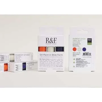 Handmade Paints - Professional Oil Pigment Trial Set of 3