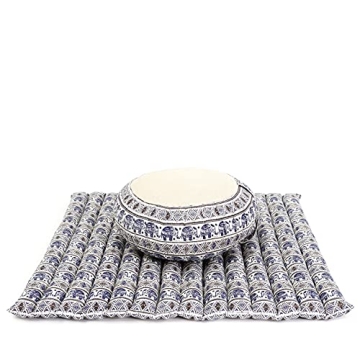 Leewadee Meditation Cushion Set – Eco-Friendly Kapok Pillows for Comfort and Support