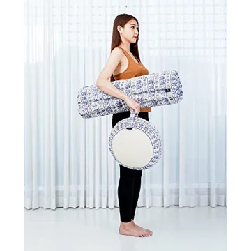 Leewadee Meditation Cushion Set with Kapok Pillows
