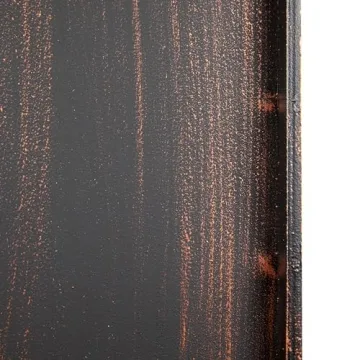 Creative Co-op 27" Rustic Metal Accent Table in Bronze