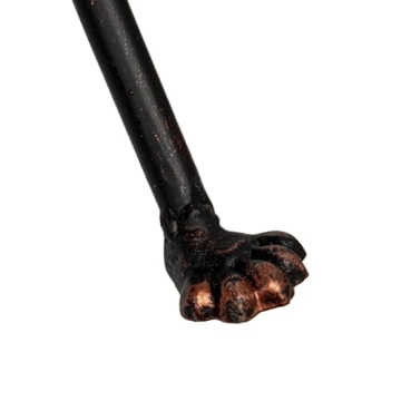 Creative Co-op 27" Rustic Metal Accent Table in Bronze