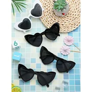 Flutesan Heart Shaped Sunglasses for Bachelorette Parties