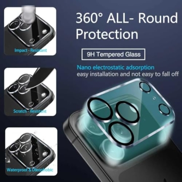 IMBZBK Privacy Screen Protectors for iPhone 17 Pro Max