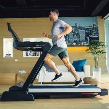 Sole F80 Treadmill - Foldable, Bluetooth, Touch Screen