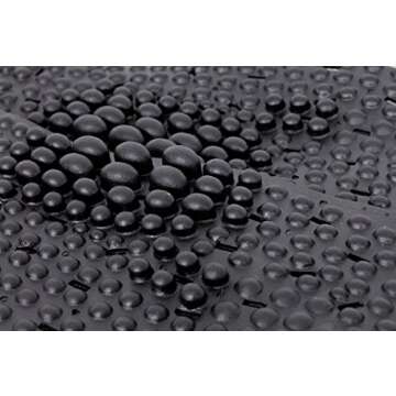 Nature In Hand Charcoal Anti Ordor Acupuncture Foot Massage Insoles (Trim to Fit: men's size 6-10/ women's size 7-11)