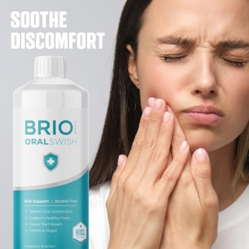 BRIOTECH Pure Hypochlorous Acid Alcohol-Free Mouthwash