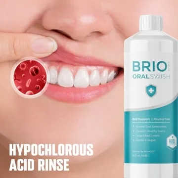 BRIOTECH Pure Hypochlorous Acid Alcohol-Free Mouthwash