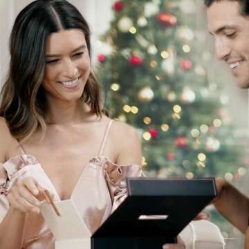 The Pearl Source Real Pearl Necklace for Women with AAA+ Quality Round White Freshwater Genuine Cultured Pearls | 18-inch Pearl Strand with 14K Gold Plated Sterling Silver Clasp