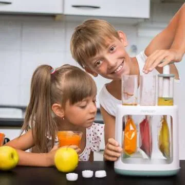 Momcozy Reusable Baby Food Pouches for Toddlers,BPA Free Plastic,Food Safe,Freezer Safe,Refillable for Applesauce Yogurt & Puree Squeeze Pouch,10 Packs,5oz