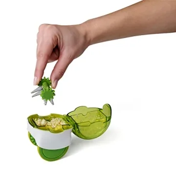 Chef'n GarlicZoom Garlic Chopper, Large, Green