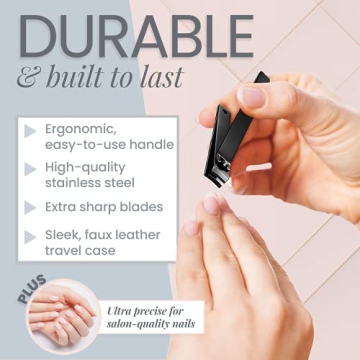 Tweezer Guru Nail Clippers Set - Stainless Steel Quality