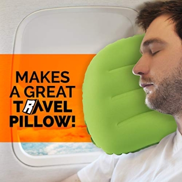 Inflatable Travel Pillow - Lightweight & Ergonomic