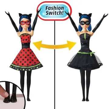 Miraculous Ladybug 10.5" Switch Doll by Playmates