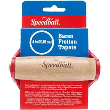 Speedball Red Baren 4in for Crafting & Block Printing